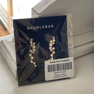 Baublebar Earrings (crawler earrings) NWT